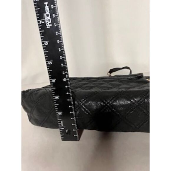 Black Italian Leather Marc Jacobs quilted leather vintage women's purse - Picture 5 of 8